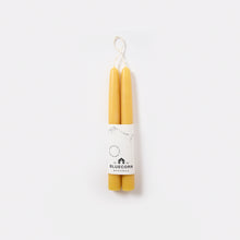 Load image into Gallery viewer, Hand Dipped Beeswax Taper Candles - 8"