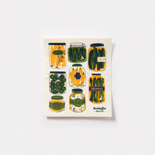 Load image into Gallery viewer, Swedish Dish Cloth - Food Patterns