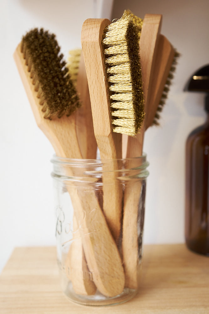 Brass Grill Brush with Handle Good Buy Supply