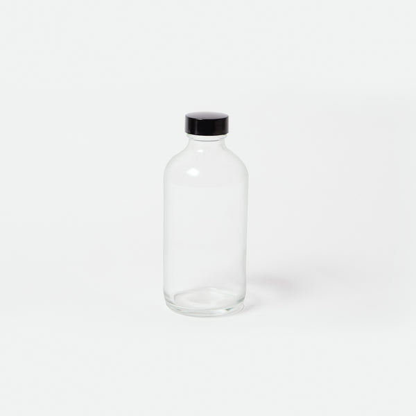 Clear Glass Bottle - 8oz