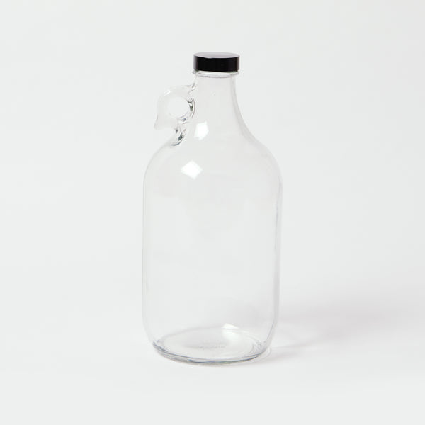 Clear Glass Jug - 1/2 Gallon