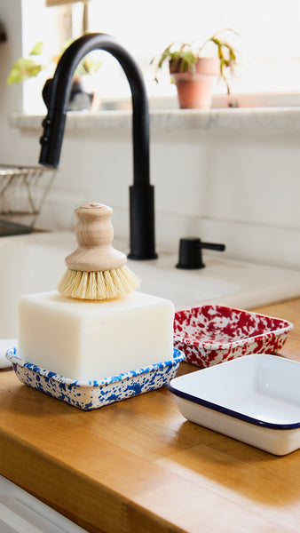 Enamelware Soap Tray