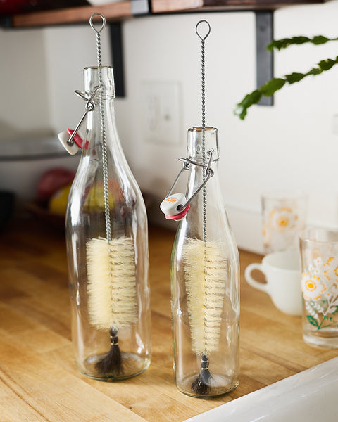 Bottle Brush with Black Scrub Tip