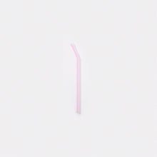 Load image into Gallery viewer, Glass Smoothie Straw - Bent
