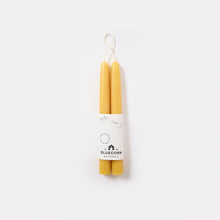 Load image into Gallery viewer, 8&quot; Beeswax Taper Candles
