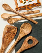 Load image into Gallery viewer, Olive Wood Cooking Spoon
