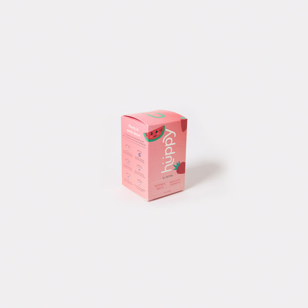 Huppy Toothpaste Tablets - Watermelon Strawberry