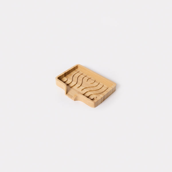 Bamboo Soap Dish with Drip Drain
