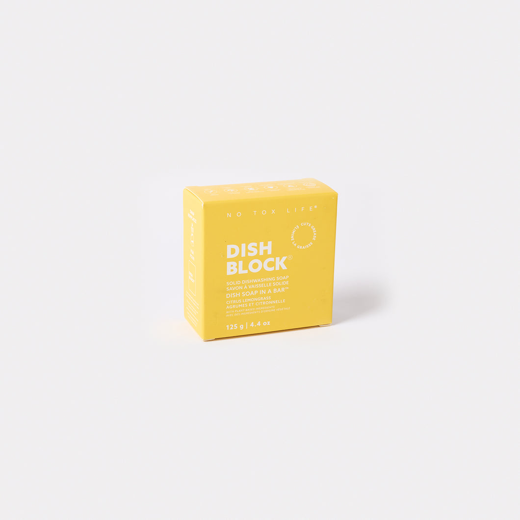 Mini Dish Block - Citrus Lemongrass