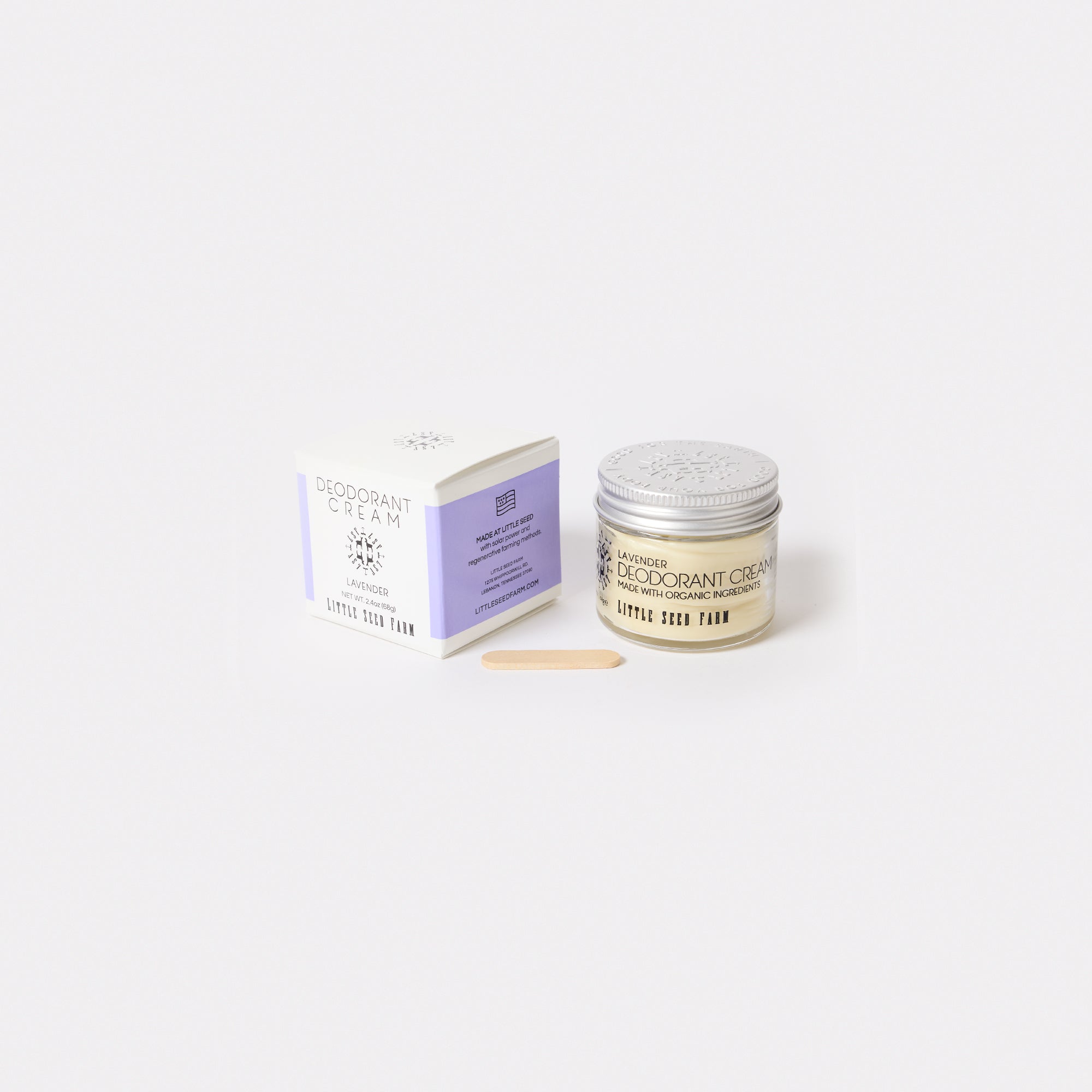 little seed farm lavender deodorant cream Little Seed Farm Activated Charcoal Deodorant Cream