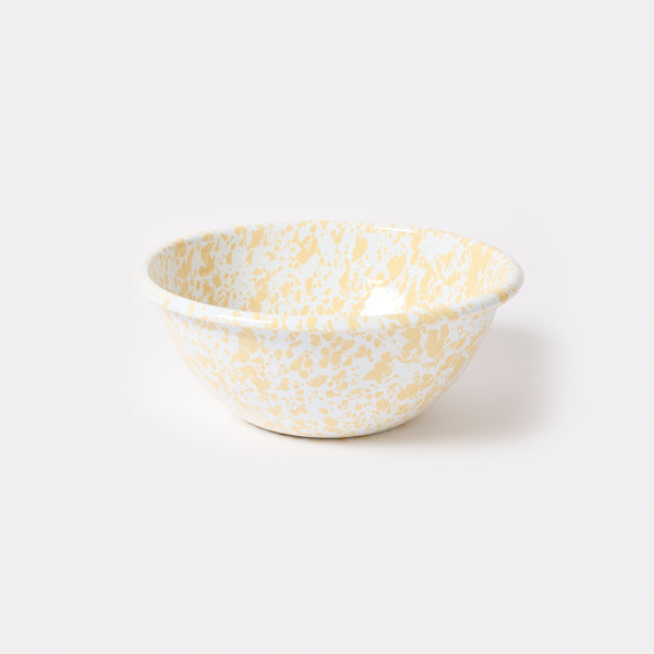 Splatter Enamelware Serving Bowl