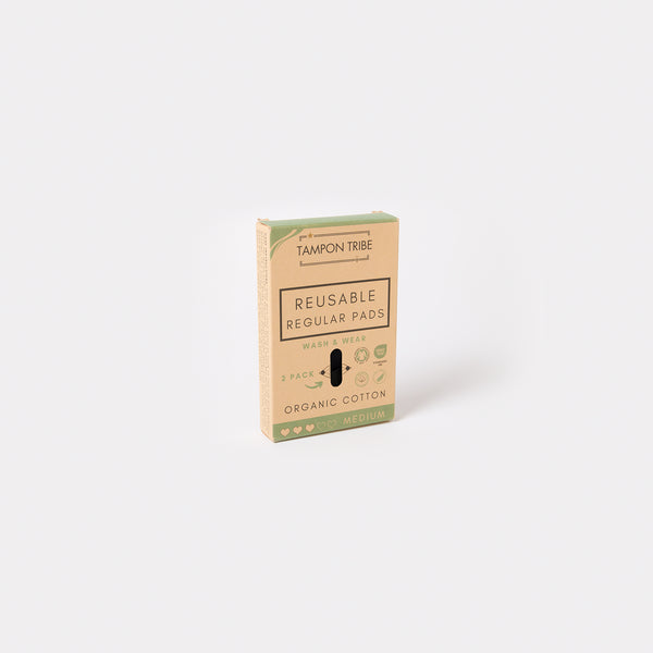 Organic Cotton Slim Reusable Pad - 2 Pack