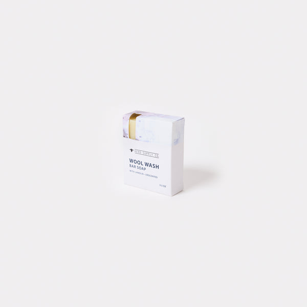 Wool Wash Bar Soap - Unscented