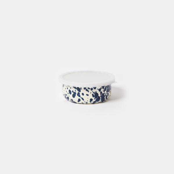 Splatter Enamelware Storage Bowl