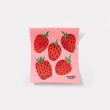 Load image into Gallery viewer, Swedish Dish Cloth - Food Patterns
