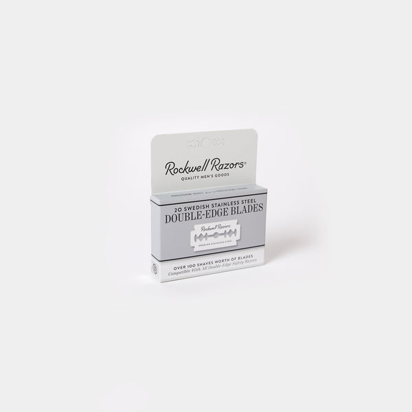 Stainless Steel Razor Blades - 20 Pack