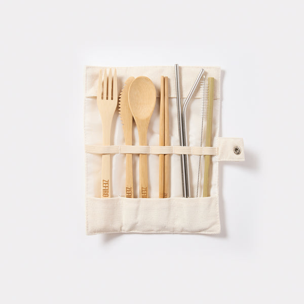 Bamboo Travel Utensil Set