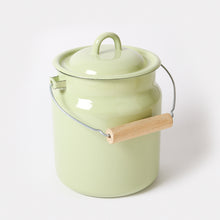 Load image into Gallery viewer, Enamel Milk Jug Compost Bin
