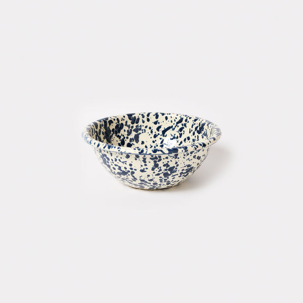 Splatter Enamelware Cereal Bowl