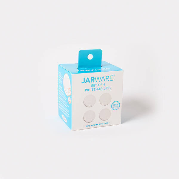 Jarware Replacement Mason Jar Lids - Set of 4