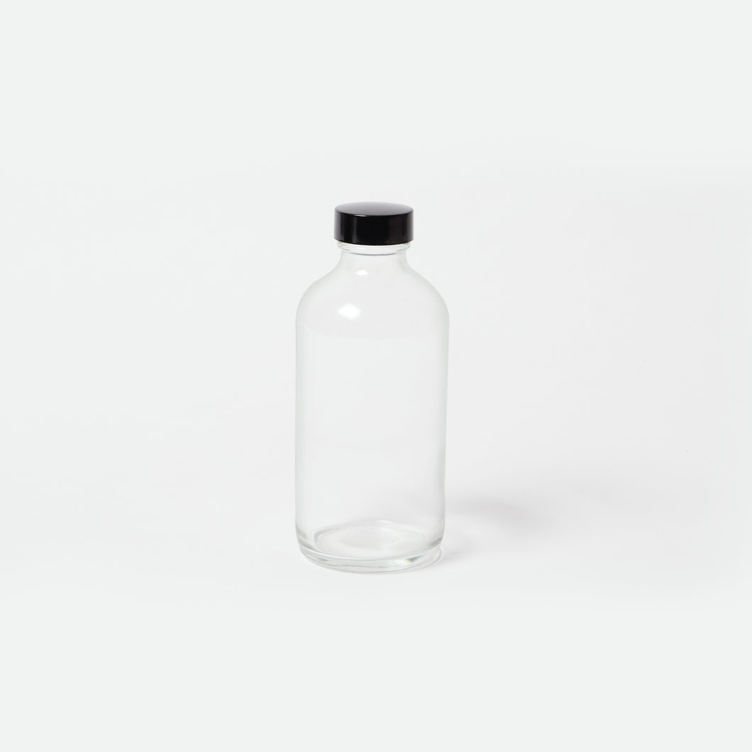 Clear Glass Bottle - 8oz