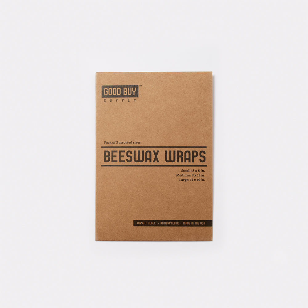 Local Beeswax Wraps - Pack of 3