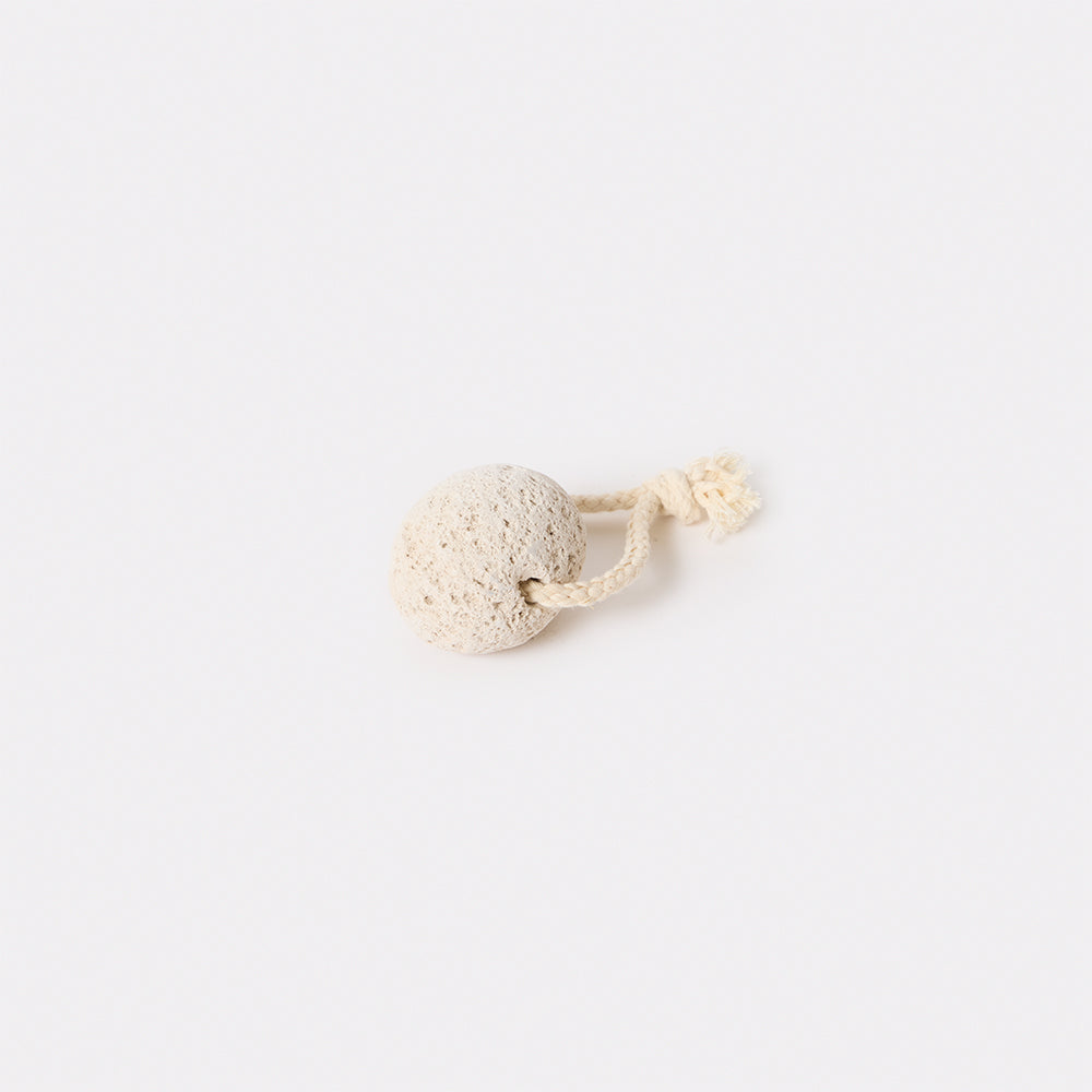 White Pumice Stone with Loop