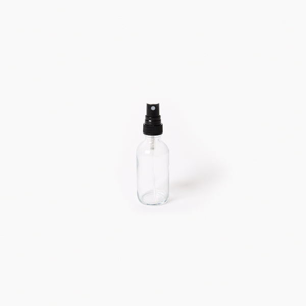 Clear Glass Spray Bottle - 2oz