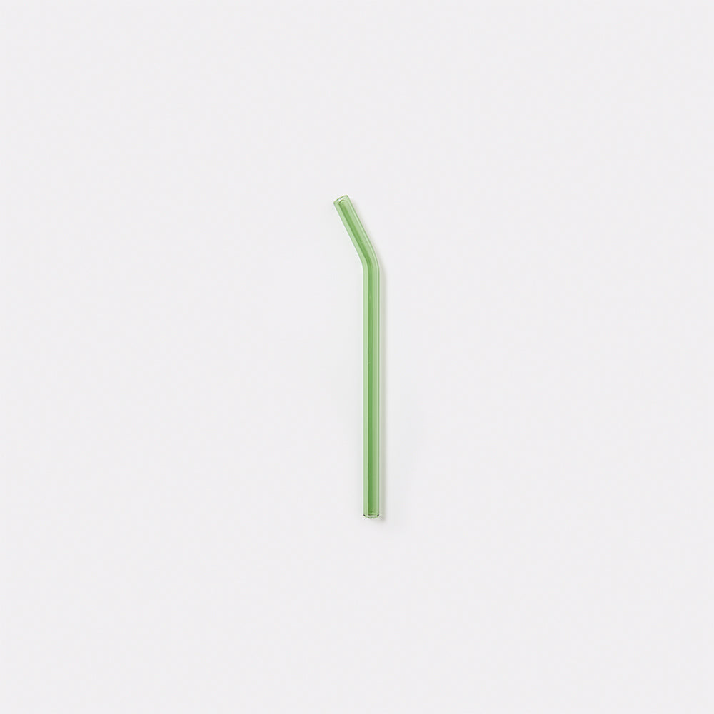 Glass Smoothie Straw - Bent