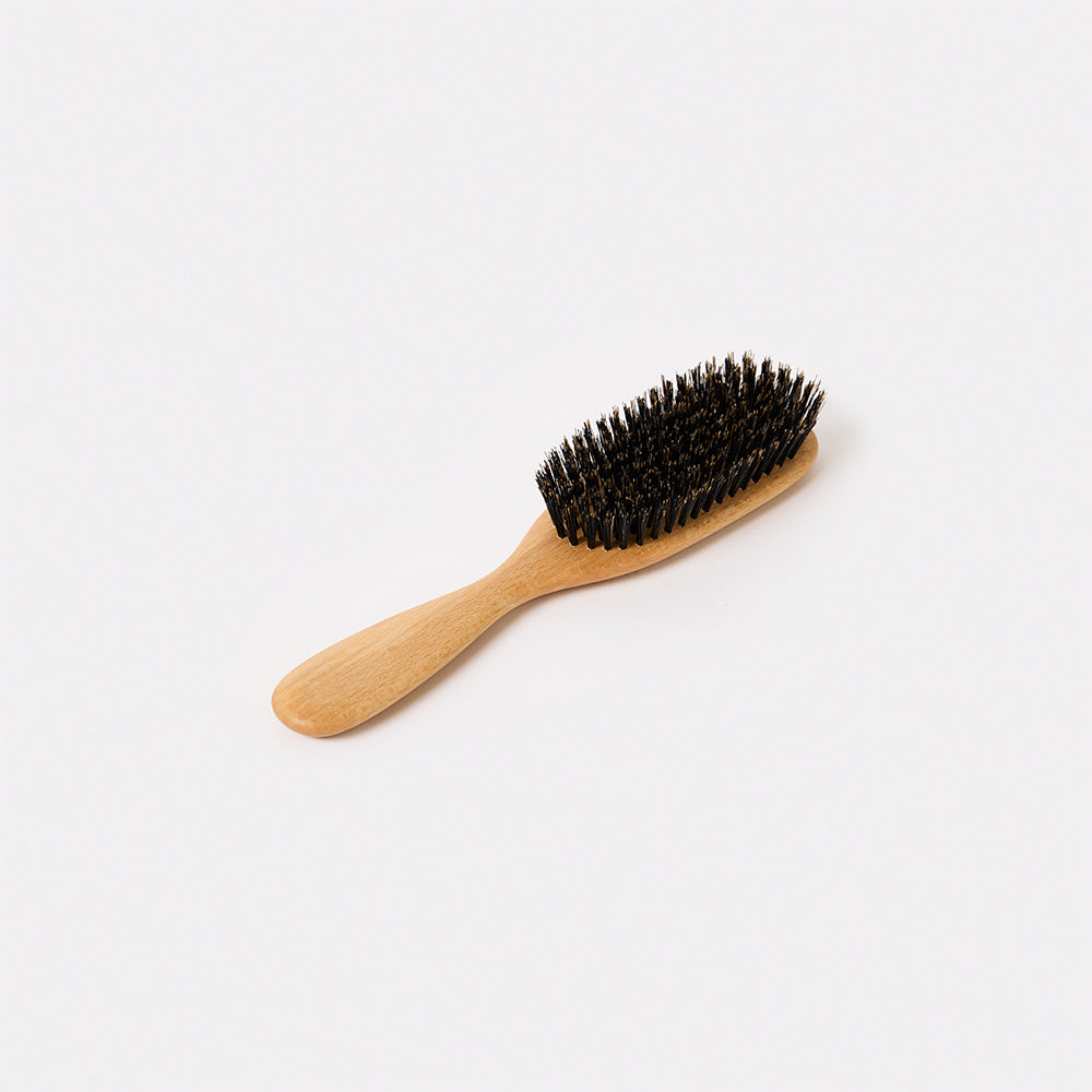 Oval Boar Bristle Hairbrush