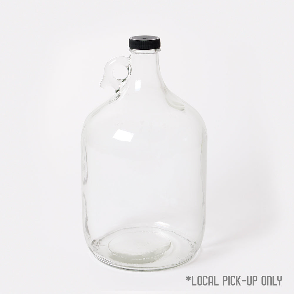 Clear Glass Jug - 1 Gallon